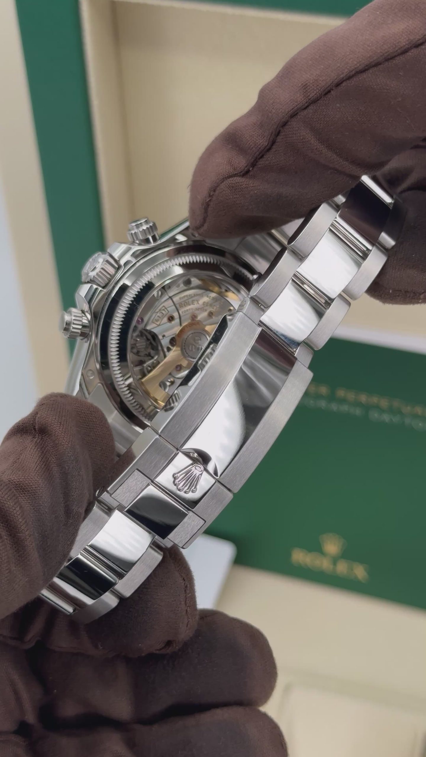 NEWロレックスデイトナ40mm126506プラチナアイスブルーダイヤモンドバゲットダイヤルRolex