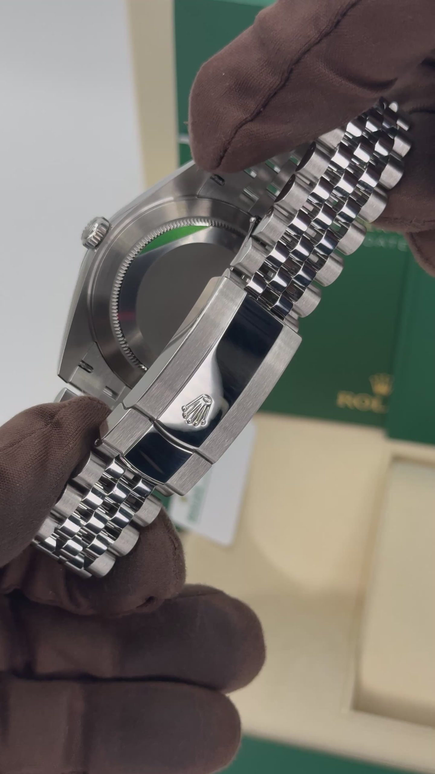 NEW 2025 ロレックス デイトジャスト 41mm 126334 ジュビリーブラックダイヤダイヤルRolex